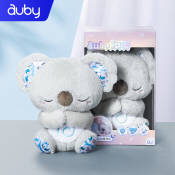 澳贝（auby）婴儿童玩具声光安抚考拉毛绒玩偶礼盒新生儿哄睡神器满月儿童礼物