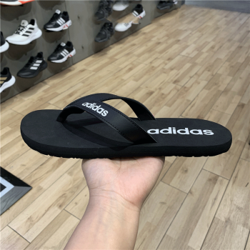 adidas阿迪达斯人字拖男鞋夏季新款运动拖鞋凉拖男士休闲沙滩鞋 EG2042 39