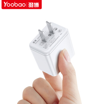 羽博（Yoobao）2A快充充电头 手机充电器适用于苹果于X/7/8P安卓usb单口插头iphone 6s三星小米5通用 725A快速充电器2.1A