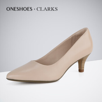 Clarks女鞋秋冬新款尖头细跟商务正装高跟鞋Linvale Jerica海外直邮 26140628 35.5