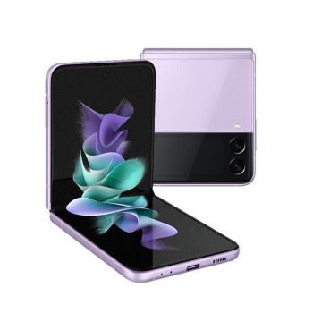 三星（SAMSUNG）【分期免息】Galaxy Z flip3 折叠屏 双模5G手机 立式交互 韩版 flip3 梦境极光 8+256G 韩版【分期免息】