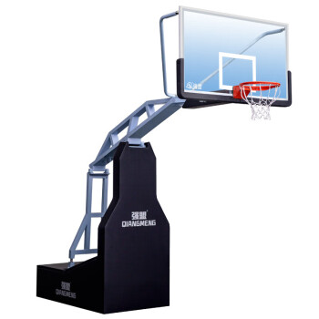 强盟QML-03电动液压篮球架 标准比赛室内成人篮球架子 （一只）