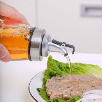 振兴油壶防漏可控式玻璃油瓶厨房用油罐调味料酱油瓶醋壶香油小瓶