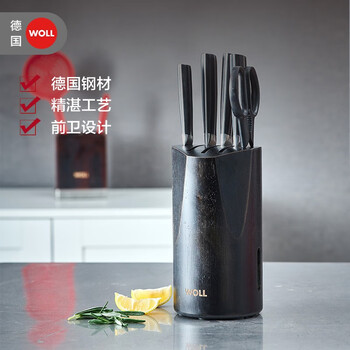 弗欧（WOLL）WOLL不锈钢刀具套装全套厨师专用菜刀家用厨房刀具 前卫系列套刀 6件套