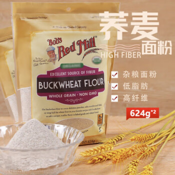 鲍勃红磨坊荞麦面纯荞麦荞麦面粉粗粮杂粮碳水食品 属性