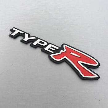汽车金属本田HONDA MODURO 无限TRDsport车标贴后尾标贴 后盖字标 车身贴 TYPER