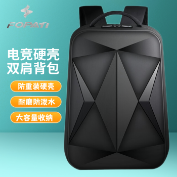 FOPATI适用于联想拯救者YR79000PX等电脑15.6英寸16英寸双肩电脑包 160大容量17英寸双肩包（黑色）