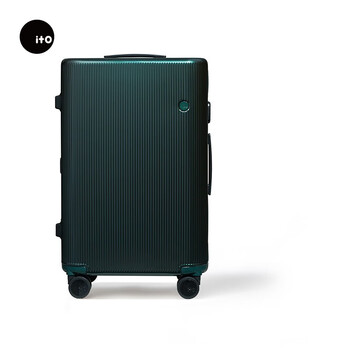 月销1000好评900京东061098.0ito pistachio striped 行李箱.