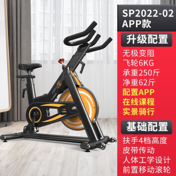雷克雷克磁控动感单车智能健身车室内骑行自行车家用脚踏车健身器材 SP2022-02（带APP）