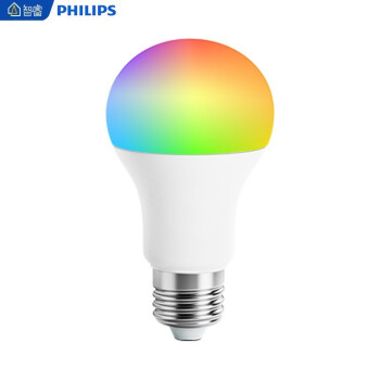 飞利浦（PHILIPS）led智能灯泡球泡语音彩光变色氛围灯泡E27无线w