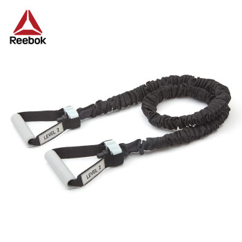 Reebok/锐步 阻力管拉力绳家用男女深蹲训练瑜伽拉筋带弹力绳16071