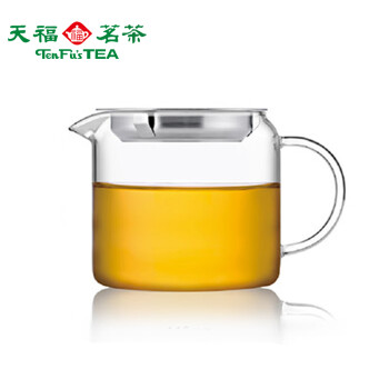 天福茗茶大智玻璃壶组耐热玻璃功夫茶具茶杯透明办公家用茶壶 大智茶海（不带滤网） 1件