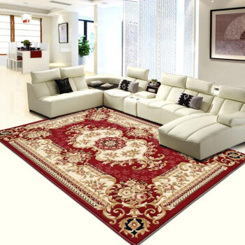 青格勒家用客厅地毯欧式客厅手工立体剪花加密加厚地毯160x230厘米 18R 1600*2300MM