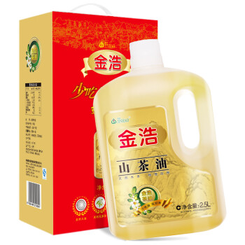 金浩茶油 山茶油2.5L 物理压榨 食用油
