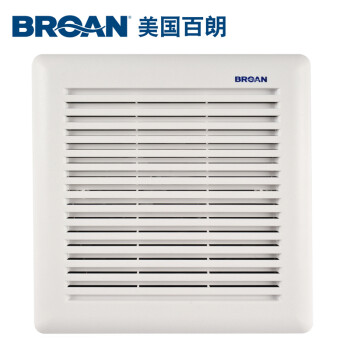 百朗（BROAN） 排气扇集成吊顶管道换气扇厨房卫生间静音薄机身13CM吸顶式排气 FD-A010