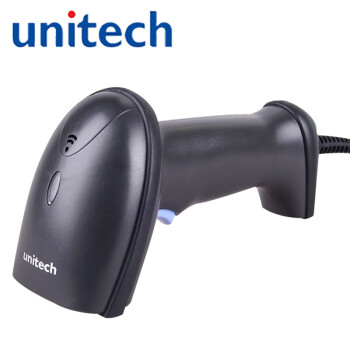 Unitech优尼泰克MS836一维有线激光扫描枪MS837升级款条码扫描器 MS836