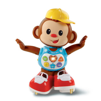伟易达（Vtech）互动追逐小猴电动玩具宝宝音乐跳舞智能学爬行机器人六一儿童节礼物 互动追逐小猴(新品上市)