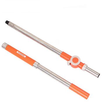 大卫拓朴旋转拖把不锈钢杆小懒汉地拖桶配件2.2CM杆子16CM圆盘 杆(不带圆盘) 桔色