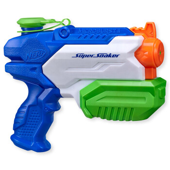 孩之寶（Hasbro）NERF熱火水槍水龍係列兒童夏季出遊戶外沙海灘遊泳池戲水玩具 微爆流發射器A9461
