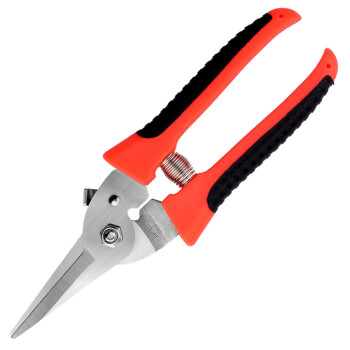 罗宾汉（RUBICON）不锈钢剪刀 进口双色家用剪刀 快利剪 多用途剪刀 RCZ-818 230mm