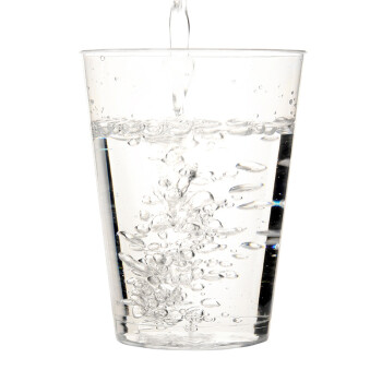 喇叭花250毫升一次性杯子航空杯饮茶杯硬质塑杯100个水晶塑料杯透明水杯