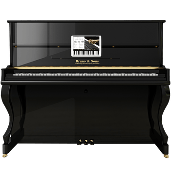 Bruno 布鲁诺 德国品质钢琴up123家用考级演奏立式钢琴全国联保终身质保布鲁诺99元限额专拍链接 拍前请联系客服 键盘乐器 报价价格评论品牌 京东热卖