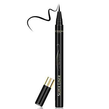欧莱雅（L'OREAL）巴黎欧莱雅美眸深邃极细眼线水笔0.5g精致纤细眼线笔