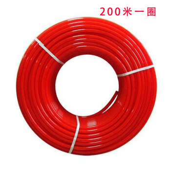 天一金牛地暖管 PE-RT地暖管材进口原料pert地热管材管件 高端家装dn20 PE-RT dn20*2.0--红色200米
