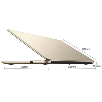 618预售：HUAWEI 华为 MateBook D 15.6英寸轻薄笔记本电脑 金色