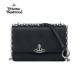 Vivienne Westwood 女士链条斜挎包 41020010-42093-LAN401 黑色 1750.00