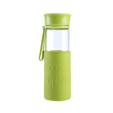 乐扣乐扣(lock&lock)硅胶杯套耐热玻璃水杯MyBottle MyColor绿色LLG673MG *3件 123.9元(合41.3元/件)