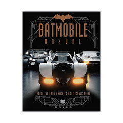 Batmobile Manual, original English version of Batman mount brochure, hardcover art book, all in English